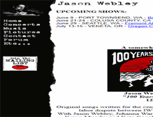 Tablet Screenshot of jasonwebley.com